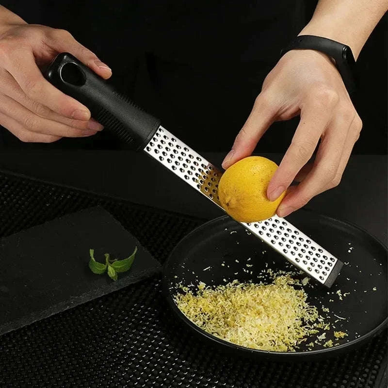 Stainless Steel Grater for Effortless Kitchen Prep-silver