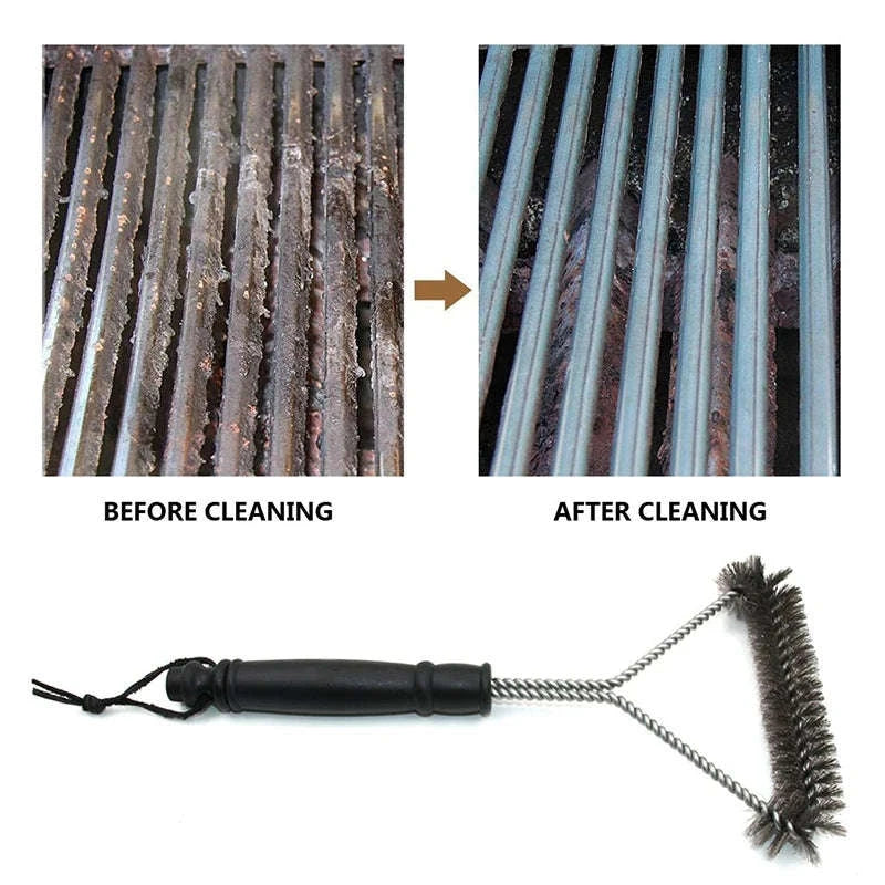 Stainless Steel Grill Cleaning Brush-01