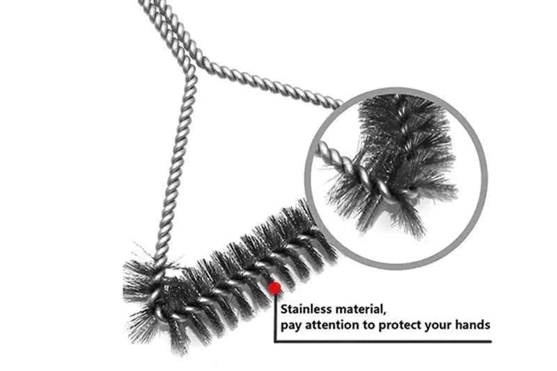 Stainless Steel Grill Cleaning Brush for Faster Grill Cleanup-01