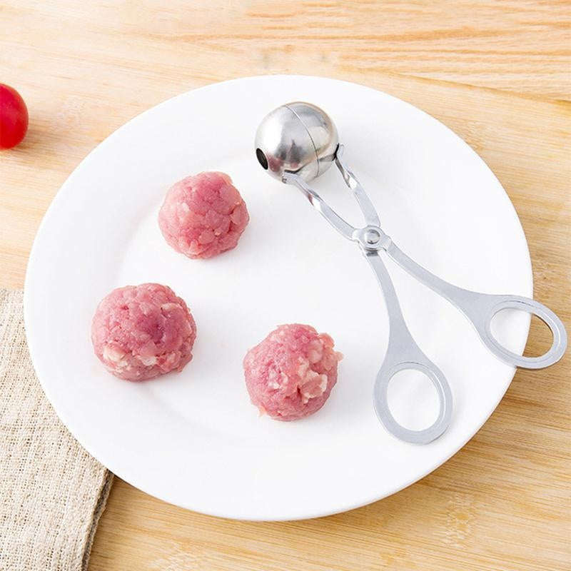 Stainless Steel Meat Ball Maker Tool for Easy Round Meatballs & Rice Balls-S