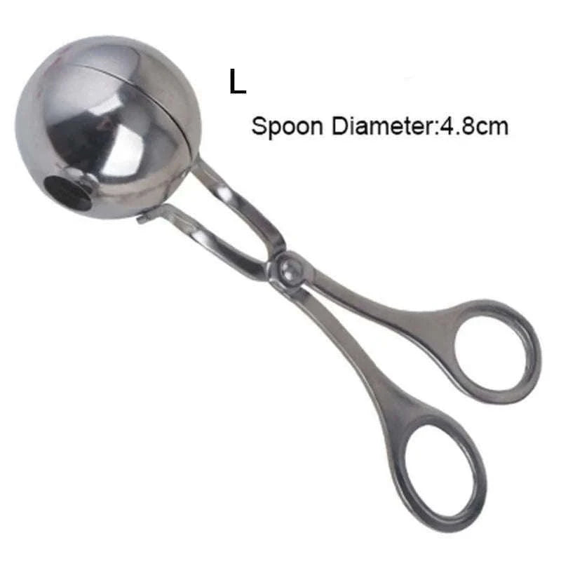 Stainless Steel Meat Ball Maker Tool for Meatballs & Rice Balls-S