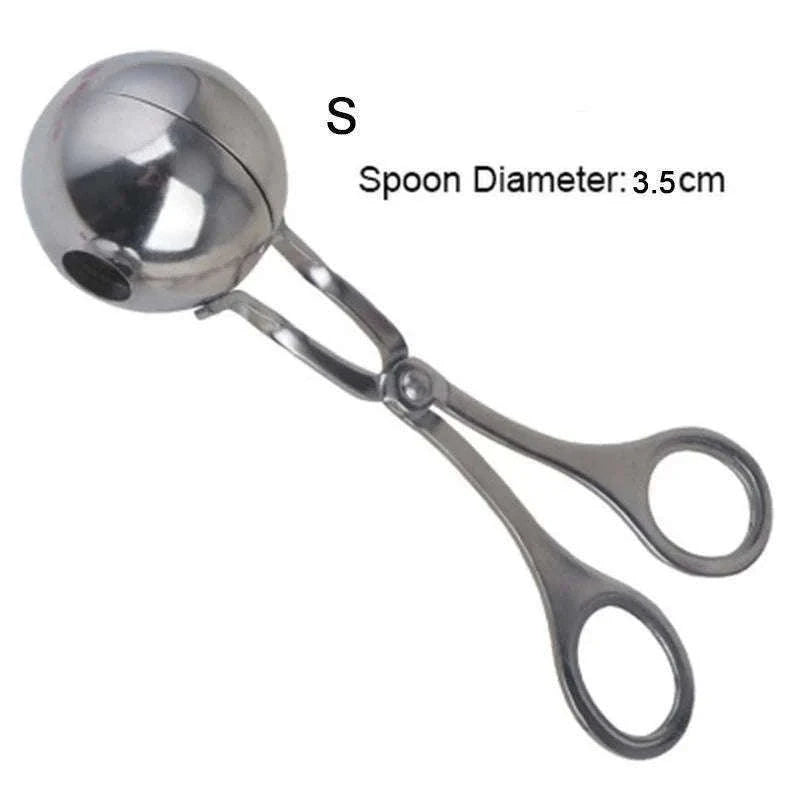 Stainless Steel Meat Ball Maker Tool for Meatballs & Rice Balls-S