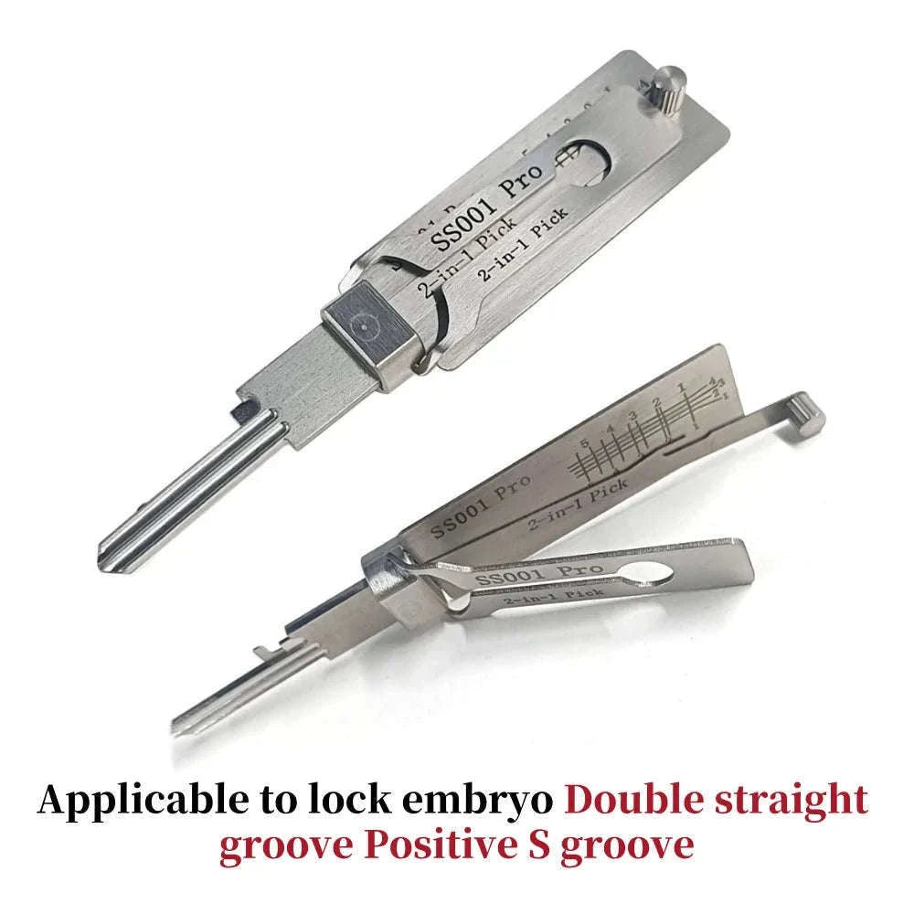 Stainless Steel Precision O-Ring Pickup & Hook Decoder Kit-1pcs