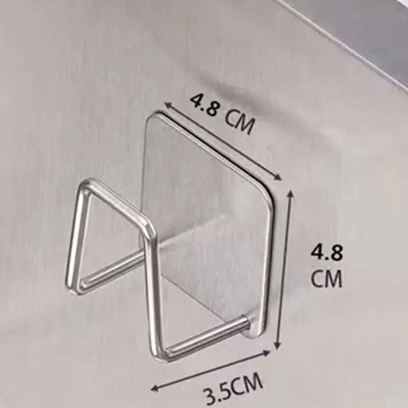 Stainless Steel Sink Shelf Organizer-slivery 2pcs