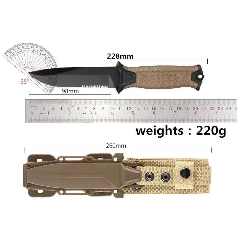 Stainless Steel Survival Knife for Camping-Style 5
