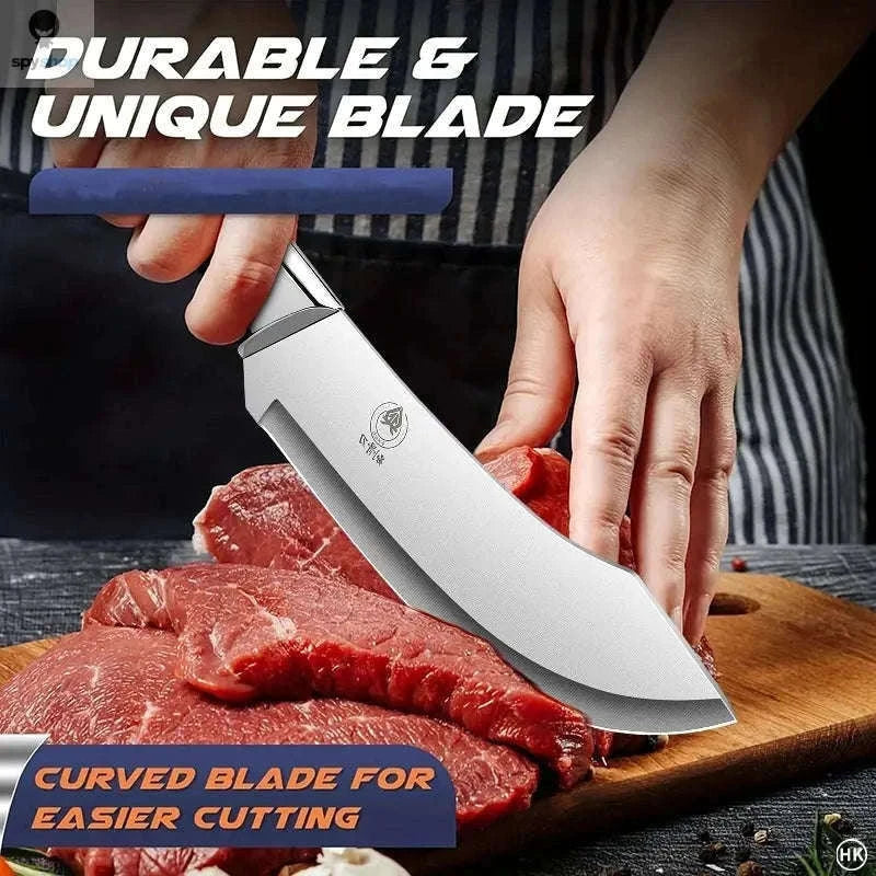 Stainless Steel Ultra Sharp Butcher Knife-1PC