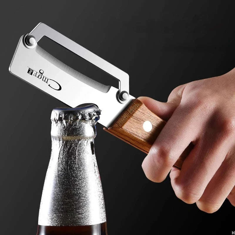 Stainless Steel Vegetable Peeler with Wooden Handle for Smooth Prep-United States / B