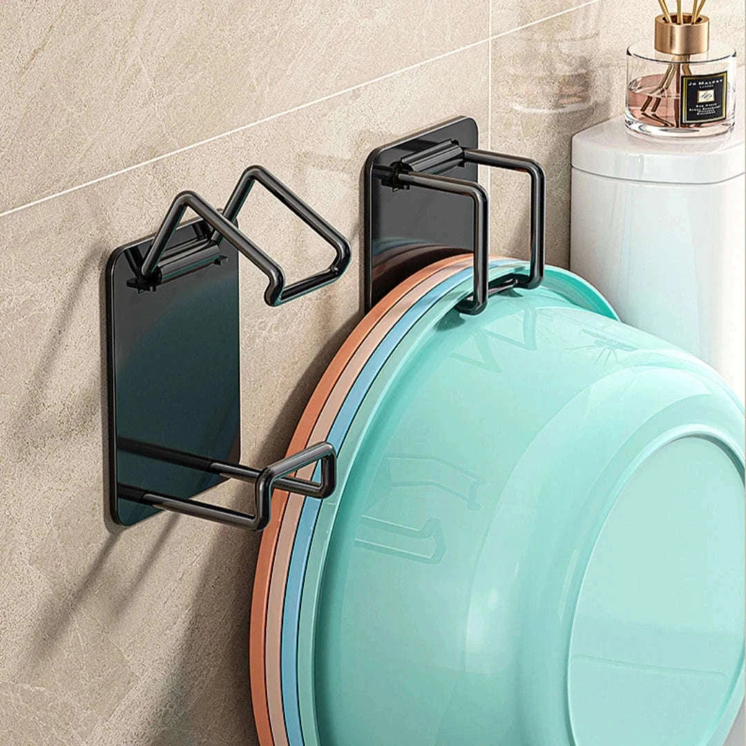 Stainless Steel Washbasin Hook for Tidy Sink Storage-6 Pieces