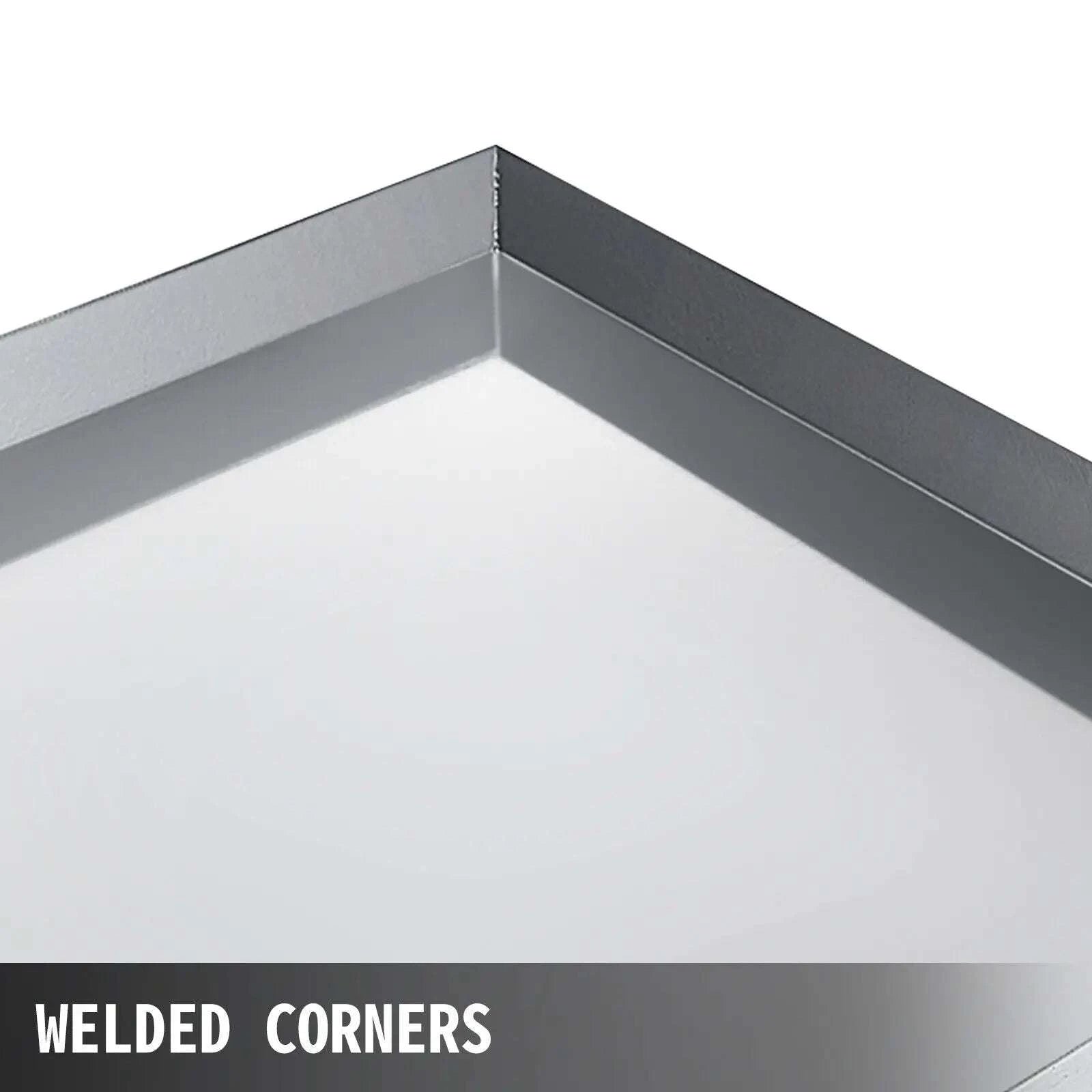 Stainless Steel Washing Machine Drain Pan with Welded Corners-32x30x2 Inch / United States