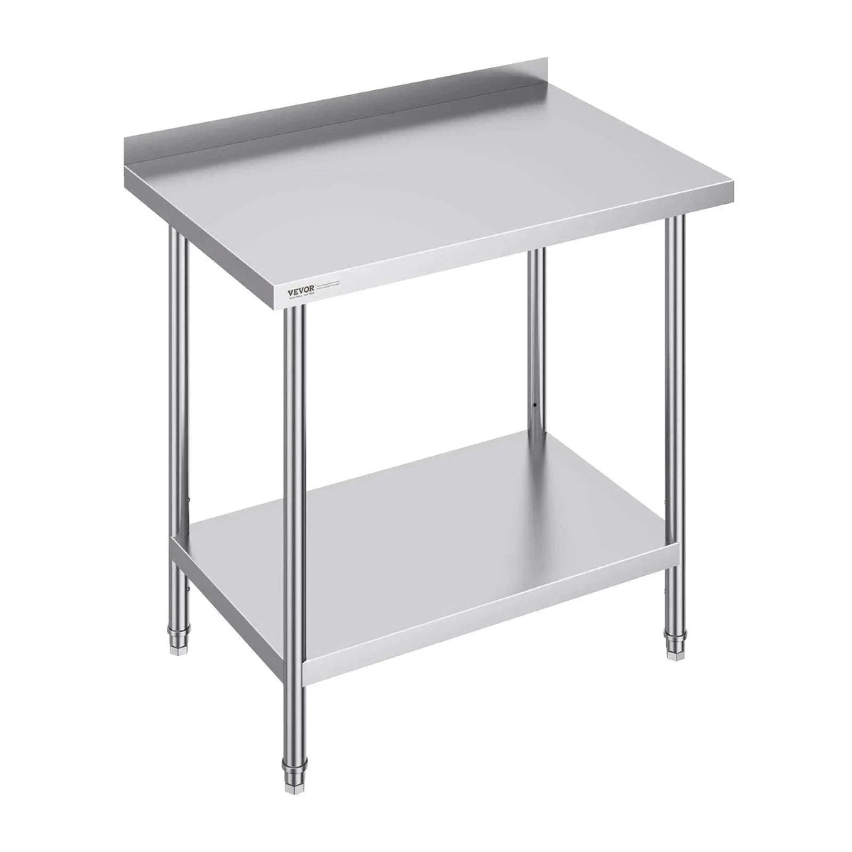 Stainless Steel Work Table 24x36 Adjustable Shelf Food Prep Station-24x36 in / United States