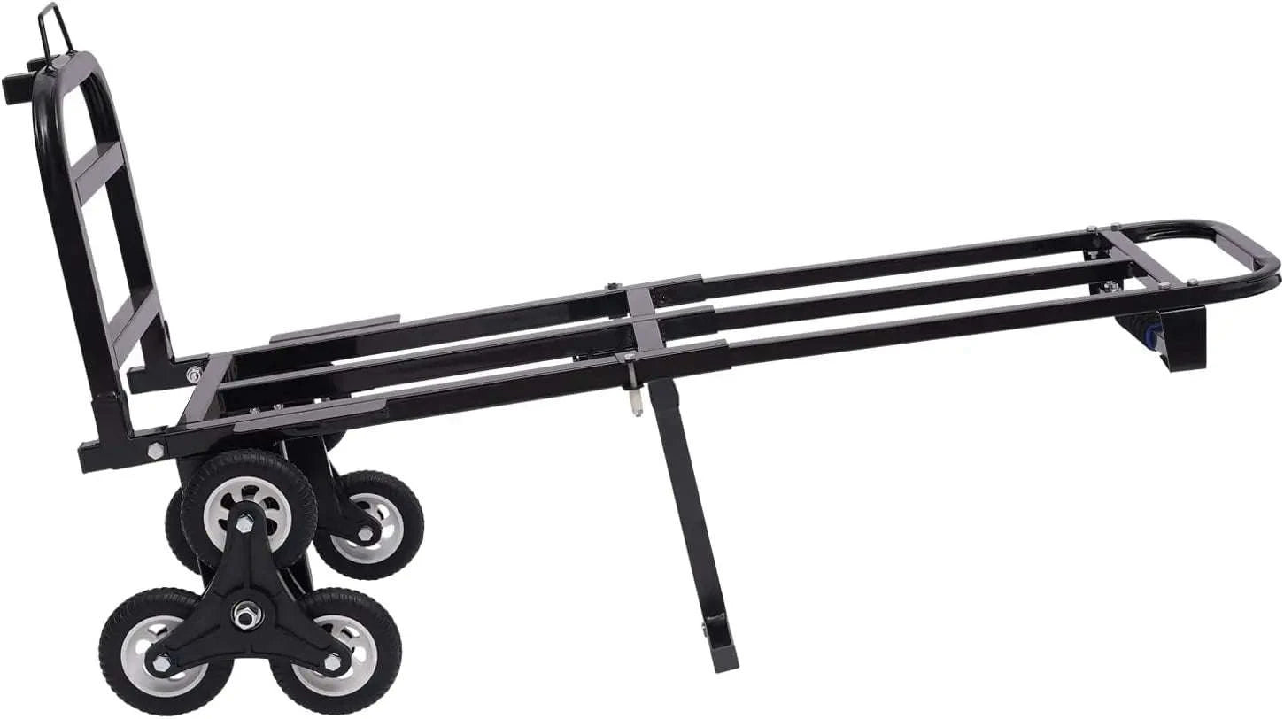 Stair Climbing Cart 460 lbs Folding Trolley with 6 Wheels-United States