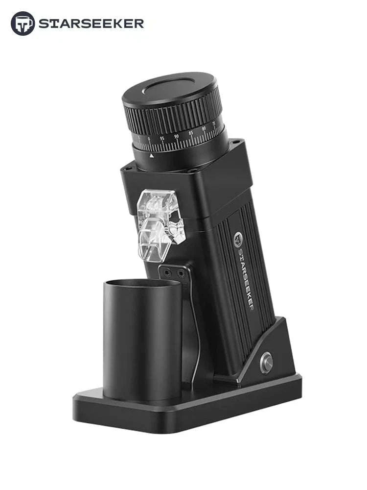 STARSEEKER E55Pro Electric Coffee Grinder 55MM Titanium Burr-PRO-white-plasma / Poland / 110V-240V|EU