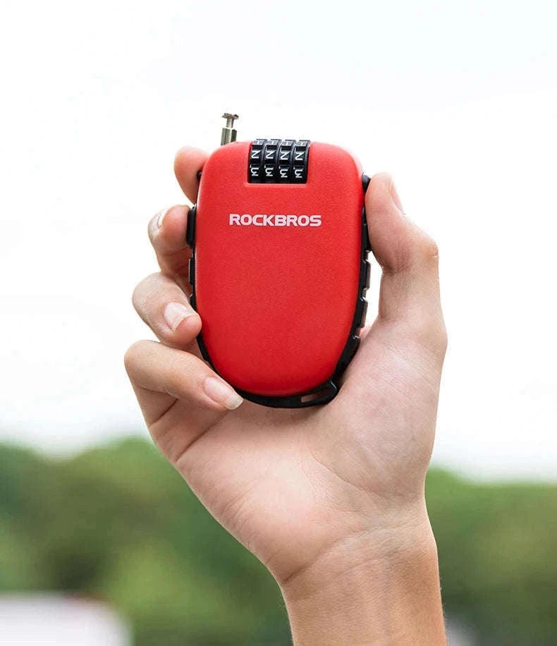 Steel Cable Password Lock for Bike and Helmet-32420981001