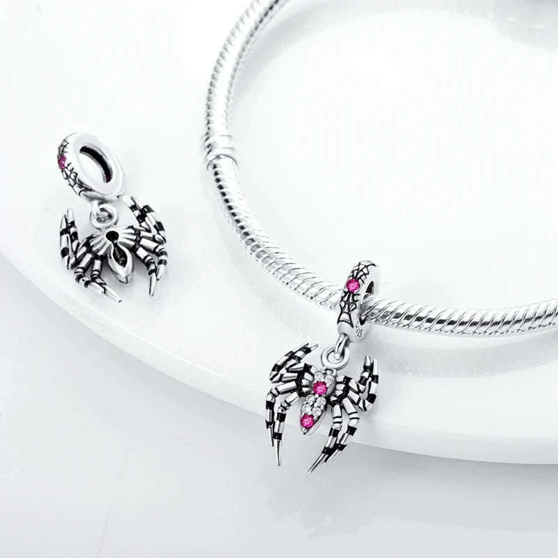 Sterling Silver Firefly Bee Butterfly Hummingbird Charms-KTC191