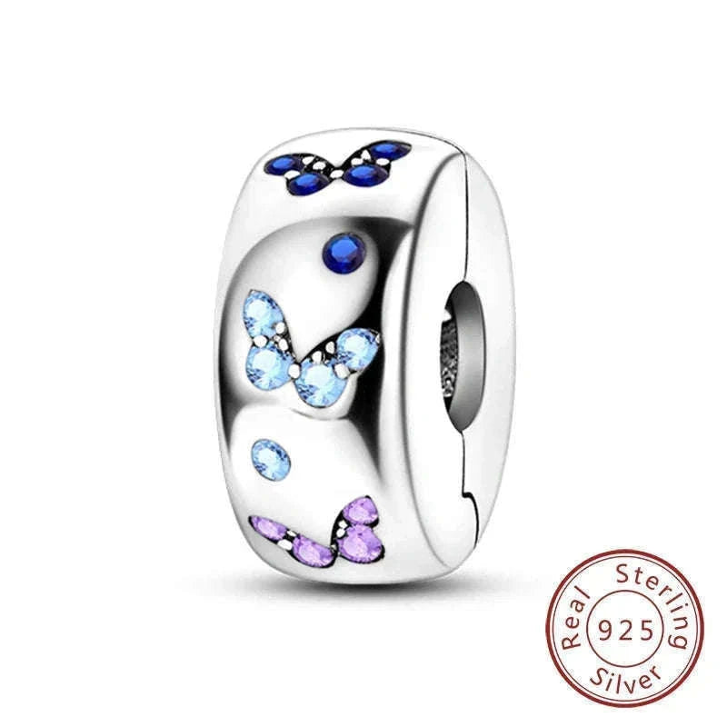 Sterling Silver Firefly, Bee, Butterfly & Hummingbird Charms-KTC191