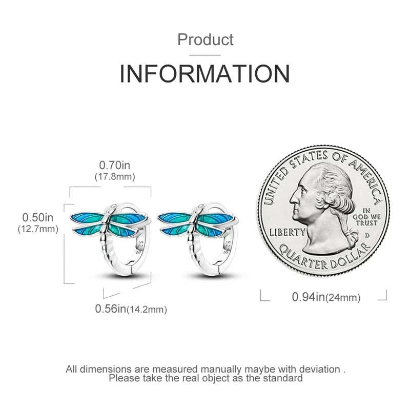 Sterling Silver Star Hoop Earrings with Colored Zirconium-KTE307 / CHINA