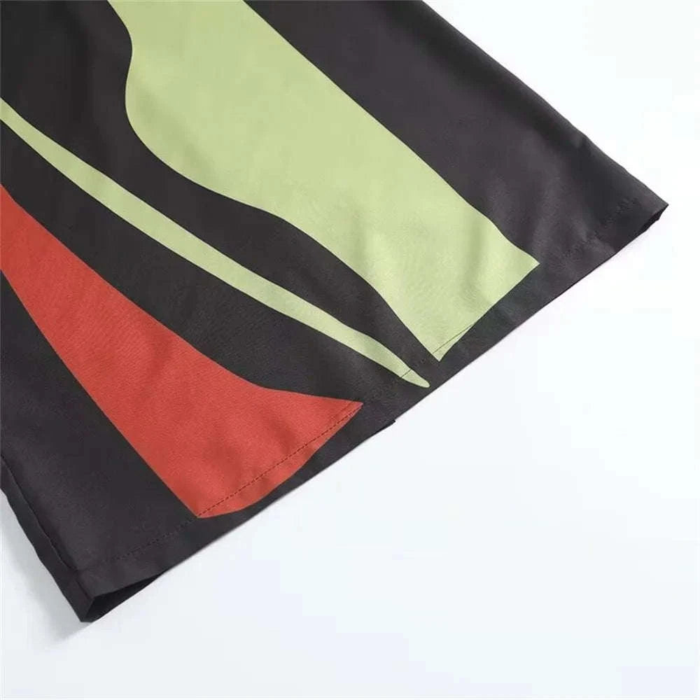 Strapless Printed Maxi Dress-green / L / CHINA