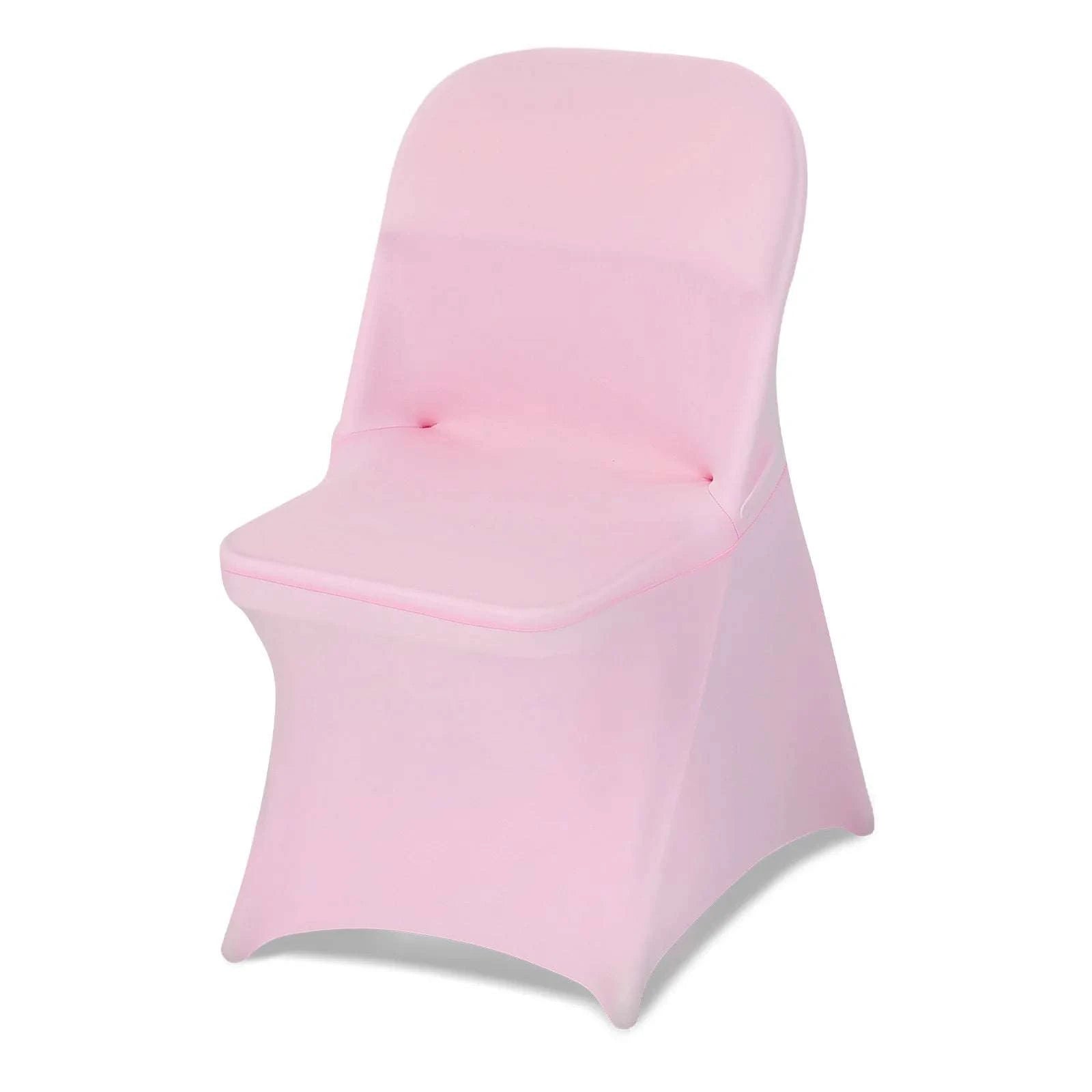Stretch Chair Covers for Events – Polyester Spandex Slipcovers Set-United States / Blue