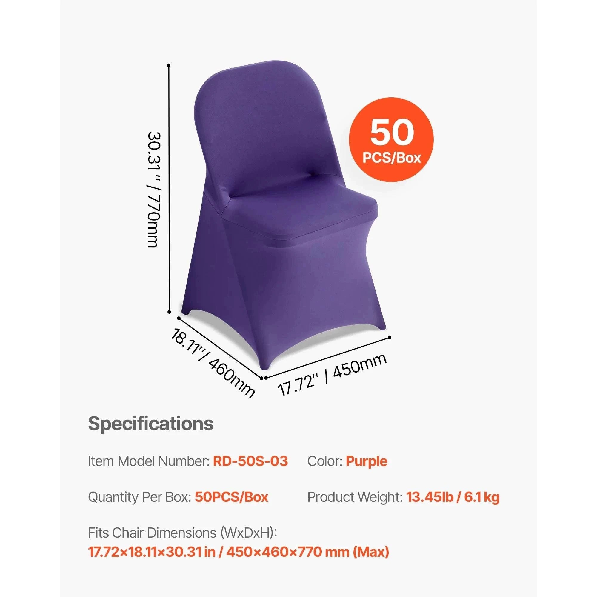 Stretch Spandex Chair Covers for Events & Dining Chairs (Set)-United States / Pink