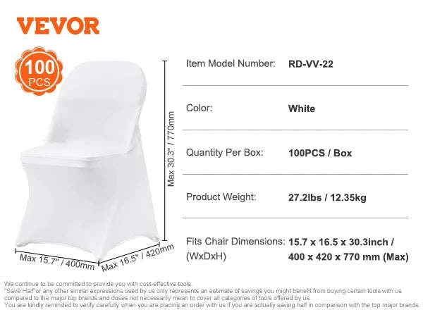 Stretch Spandex Chair Covers Universal Fitted Removable Washable Slipcovers-30pcs Long / Poland