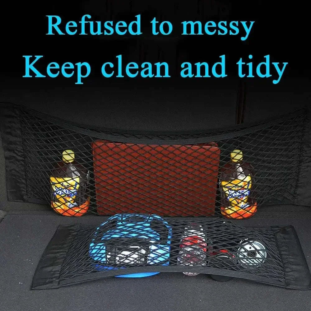 Stretchable Car Storage Net Mesh Organizer-80 x 25cm