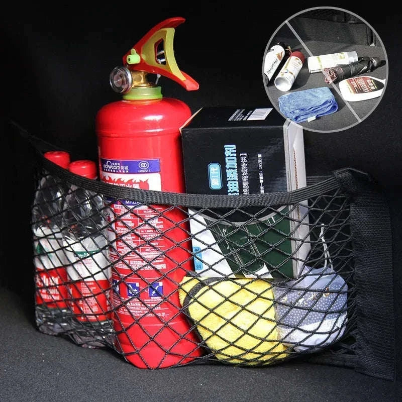 Stretchable Car Storage Net Mesh Organizer-80 x 25cm