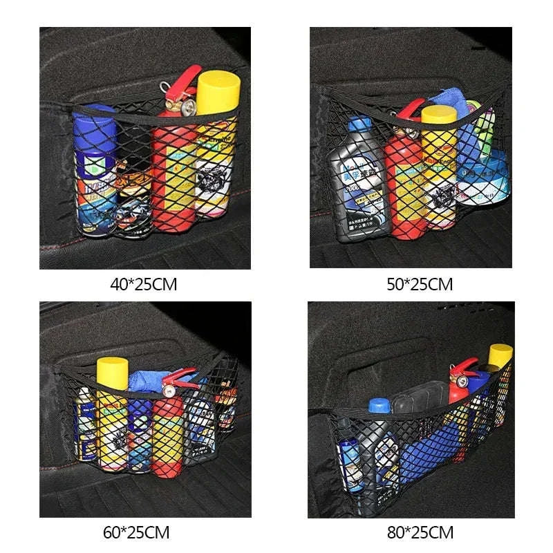 Stretchable Car Storage Net Mesh Organizer-80 x 25cm