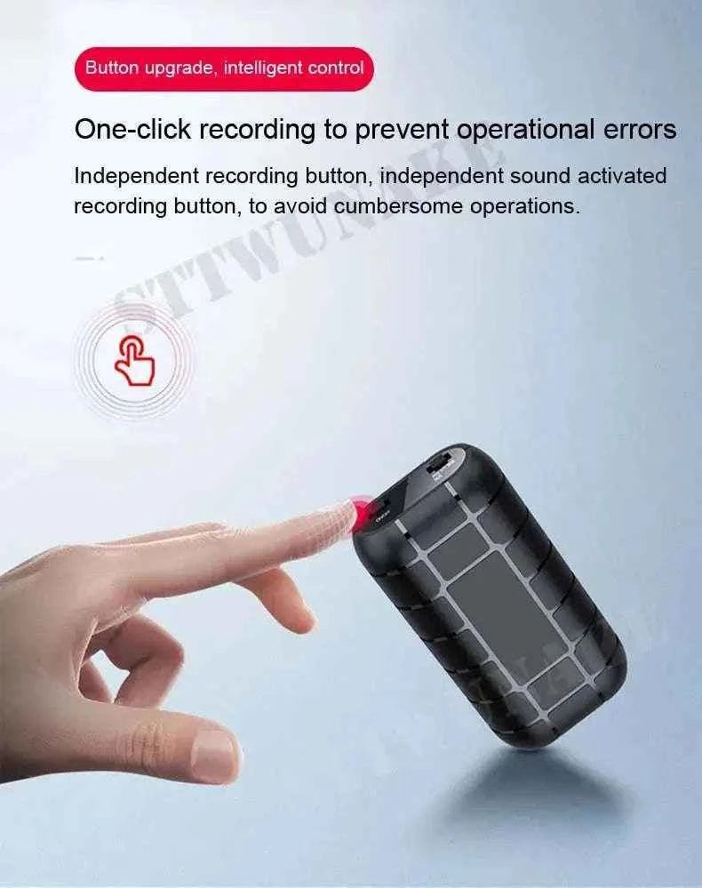 Mini Voice Activated Recorder with 500H Battery and OTG Transfer