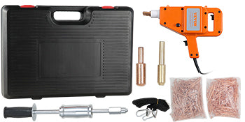 800VA Stud Welder Dent Puller Kit 1600A Auto Body Repair Tool