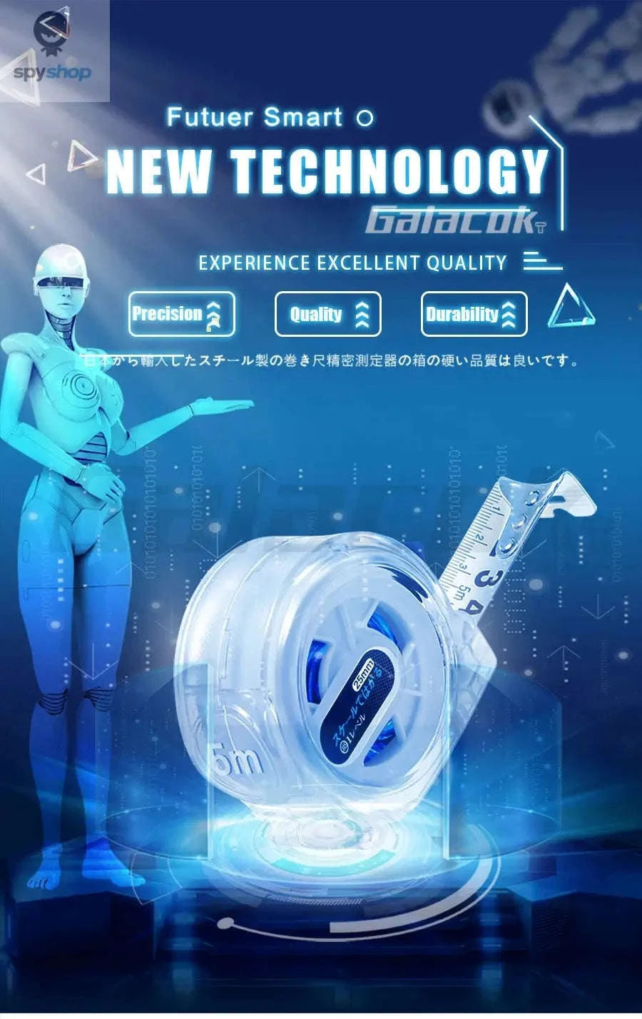 Sturdy Tape Measure for Reliable, Everyday Precision-10M-25mm