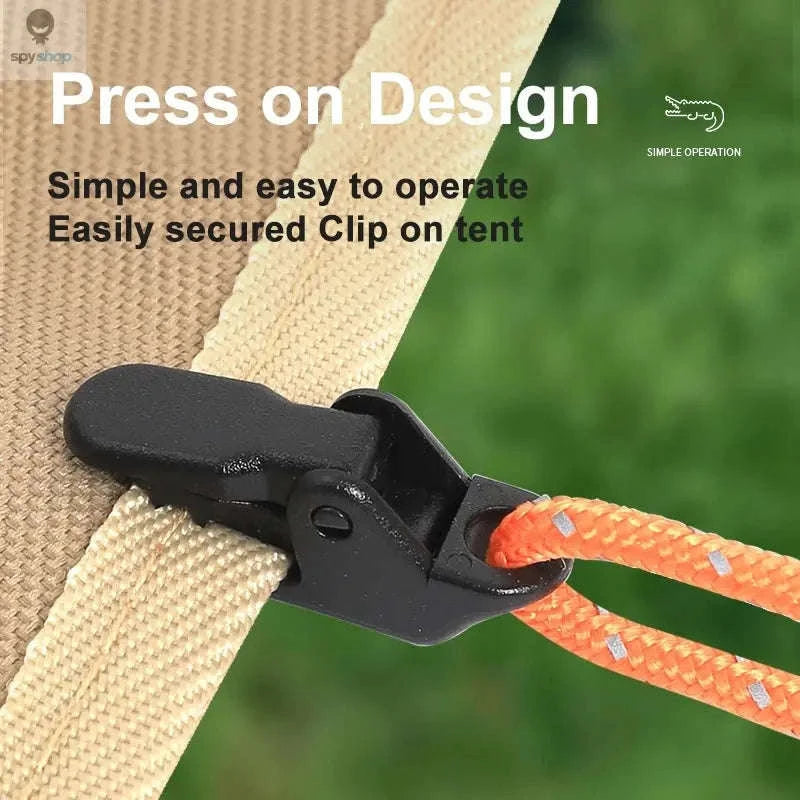 Sturdy Tent Clips for Camping-50pcs