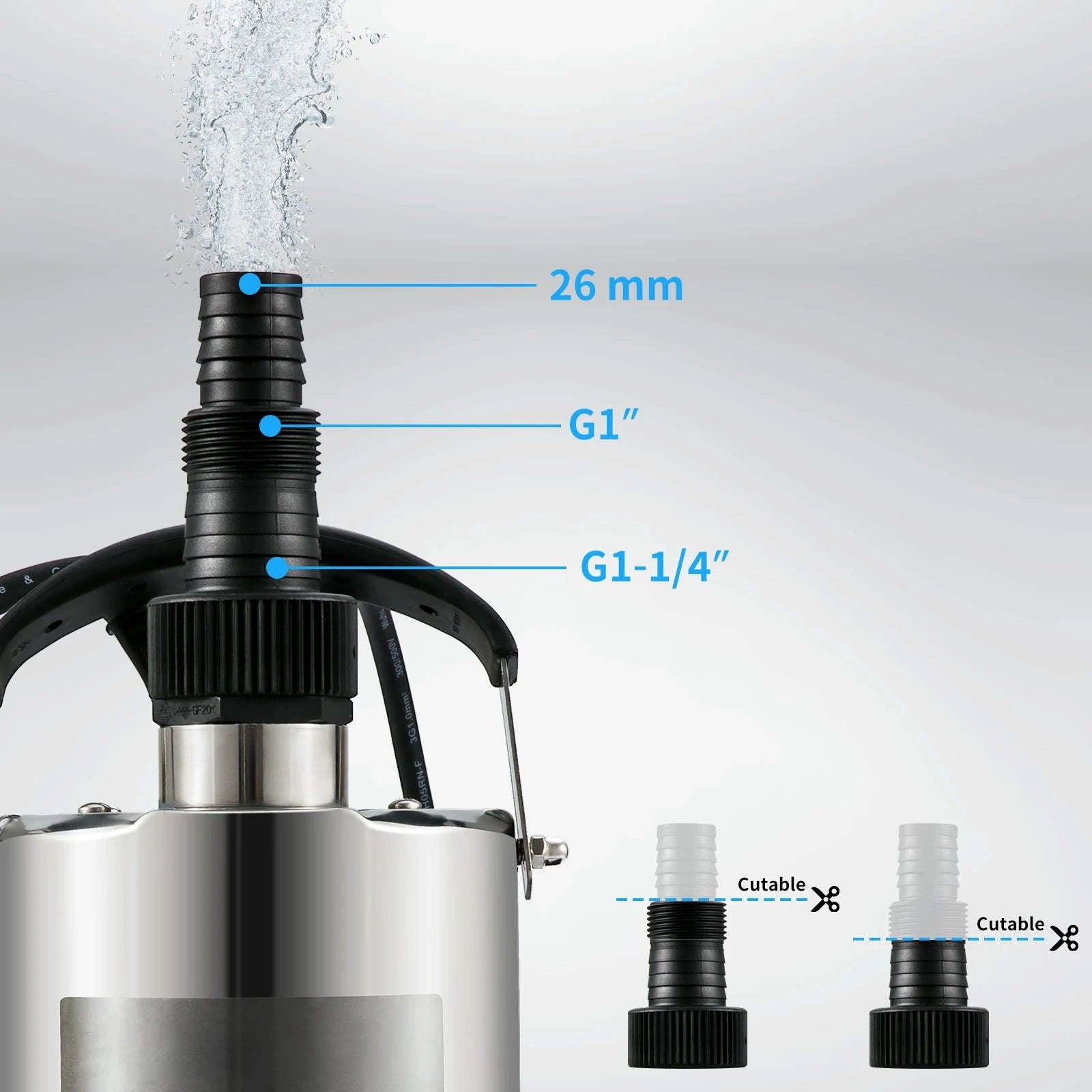Submersible Sewage Pump for Water Drainage-550W 0.75HP / EU / spain