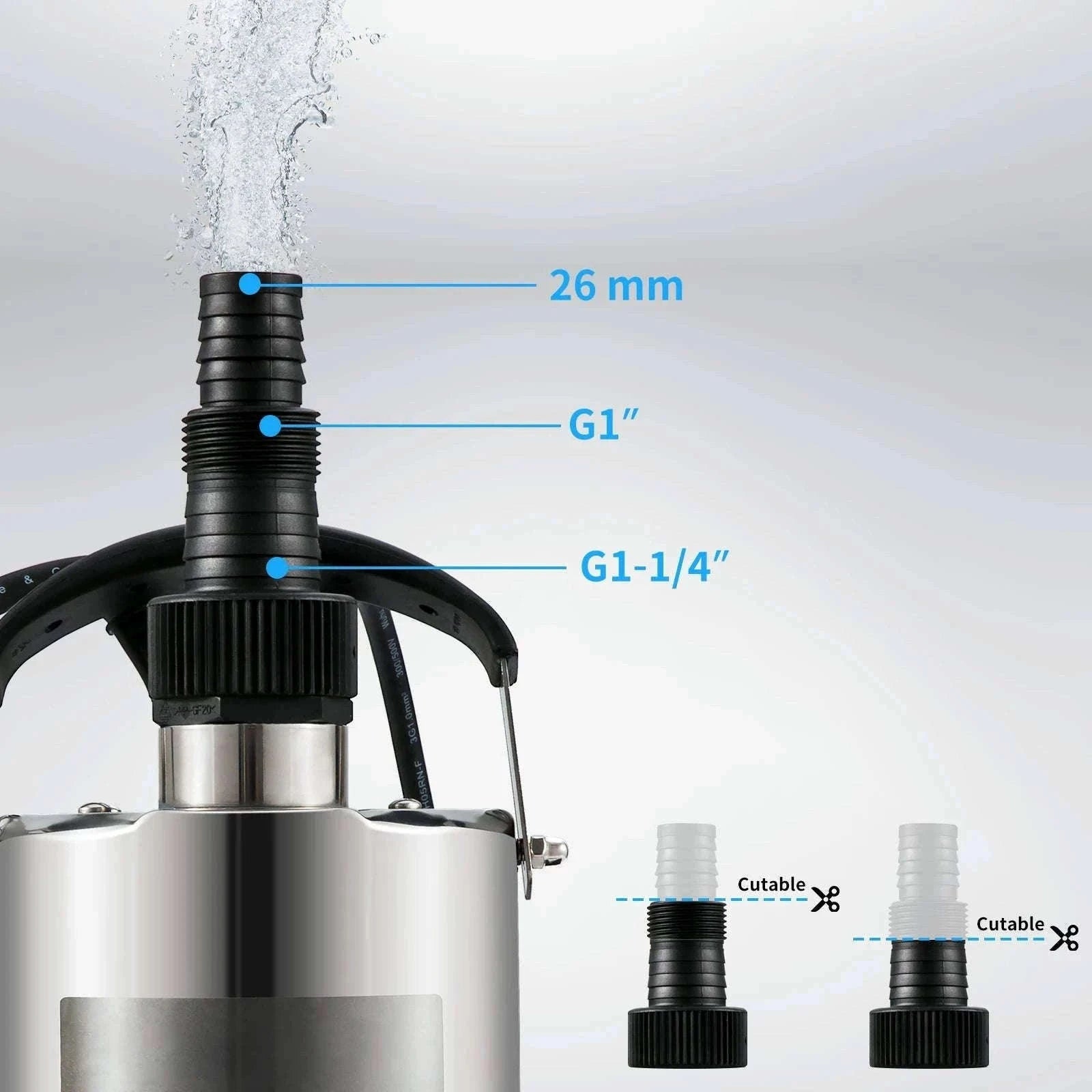 Submersible Sewage Pump for Water Drainage-550W 0.75HP / EU / spain