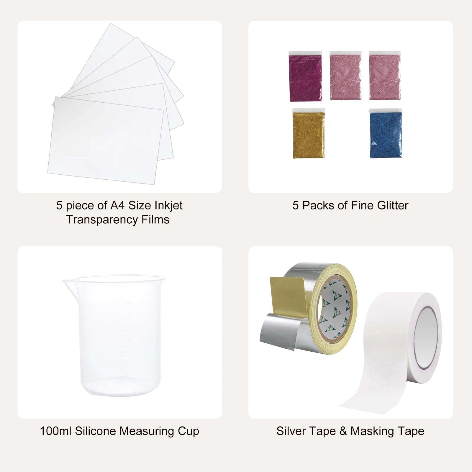 SucceBuy Screen Printing Kit with Aluminum Frames and Mesh-3 Different Pieces / Poland