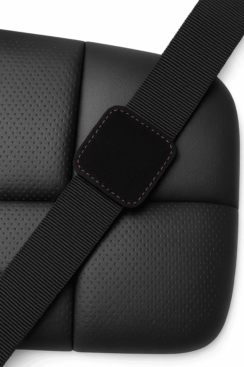 Suede Car Seat Belt Clip Extender-Brown