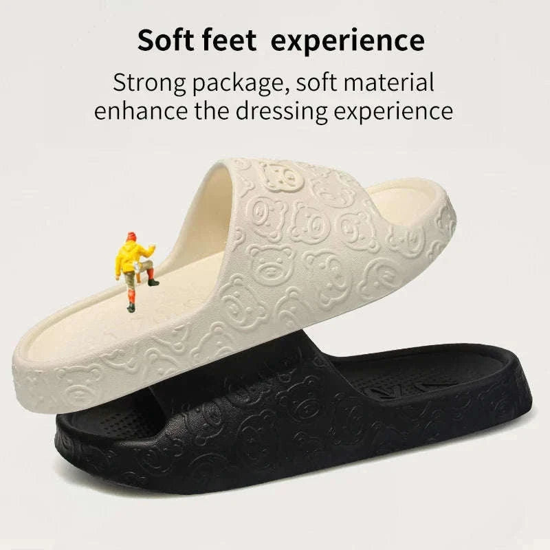 Summer Non-Slip EVA Home Slippers for Comfortable Indoor Wear-PURPLE / 40-41