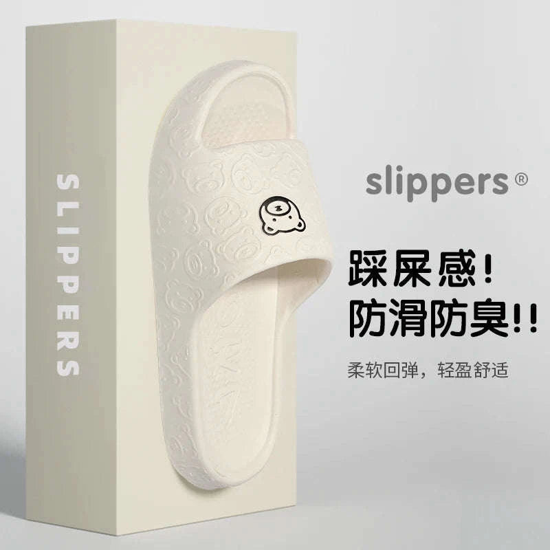 Summer Non-Slip EVA Home Slippers-PURPLE / 40-41