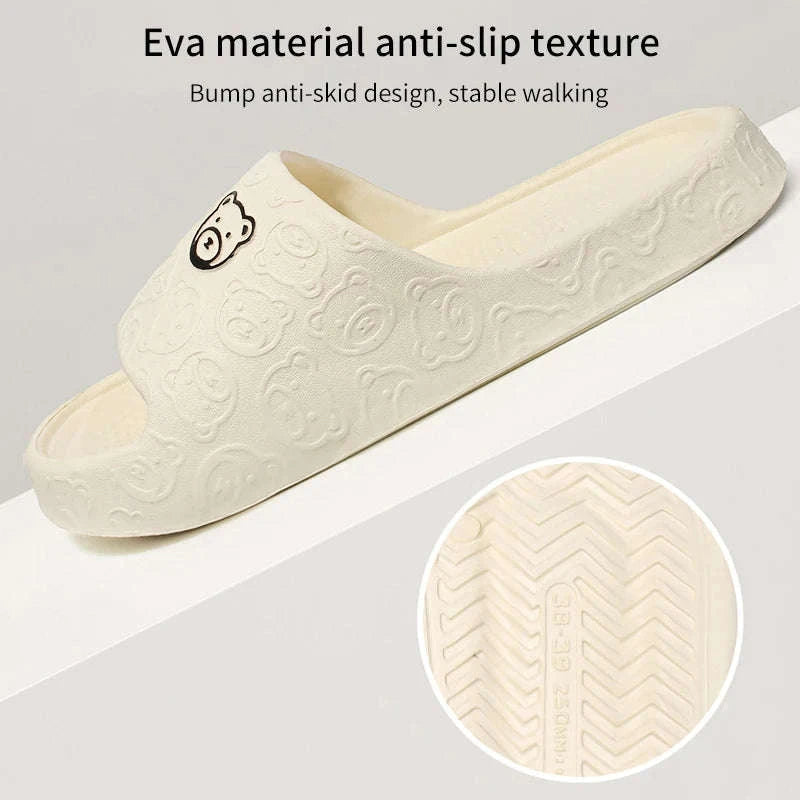 Summer Non-Slip EVA Home Slippers-PURPLE / 40-41