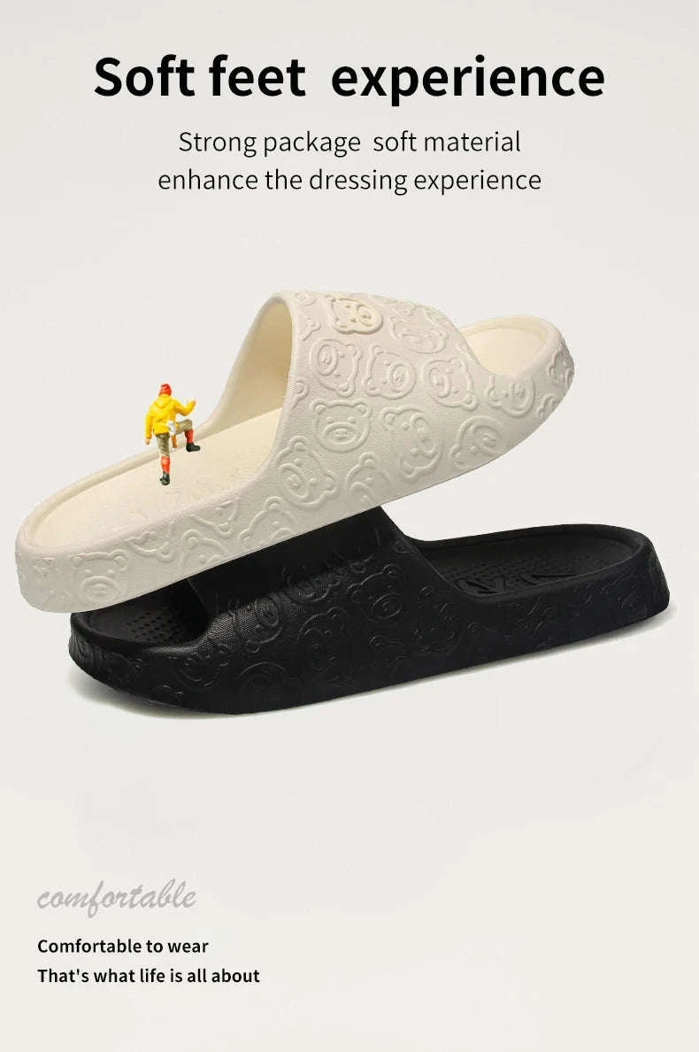 Summer Non-Slip EVA Home Slippers-PURPLE / 40-41