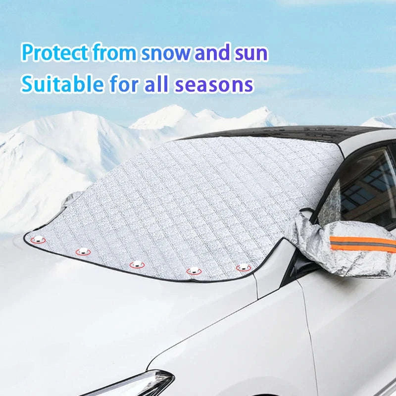 Summer Windshield Cover UV Reflective Sun Shade Waterproof-Large