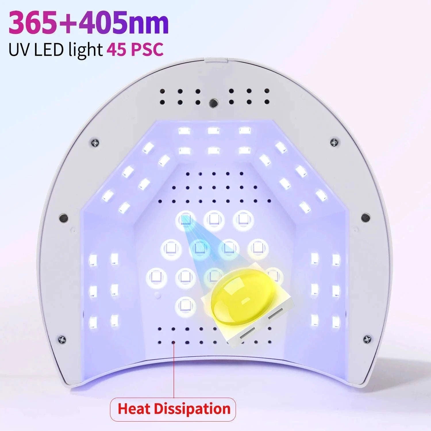 Sun2C 48W Nail Lamp for Fast Gel Polish Curing-SUN 2C / EU
