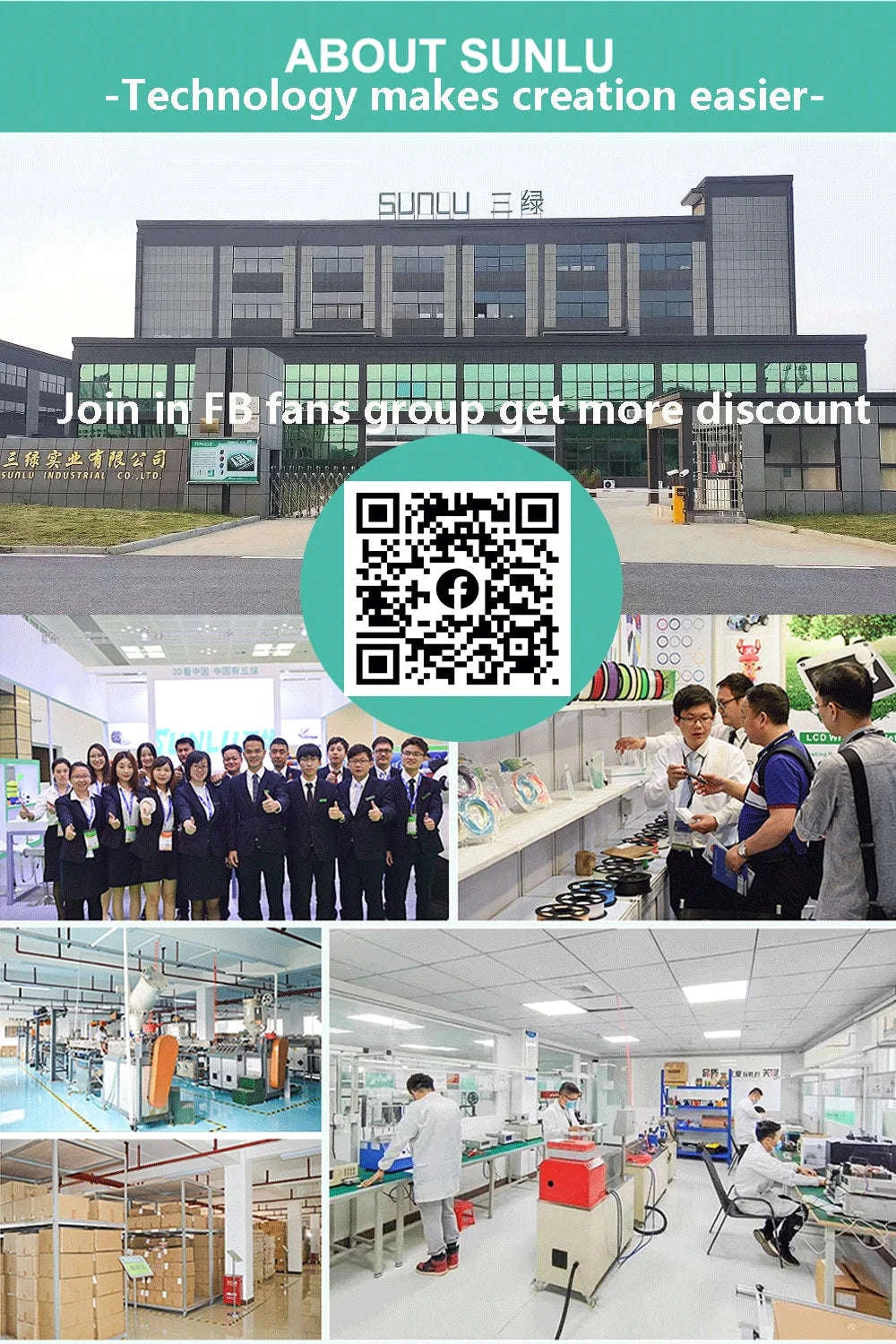 SUNLU PETG 3D Filament 1KG (3 Rolls) 1.75mm-PETG-WT-3KG / United States