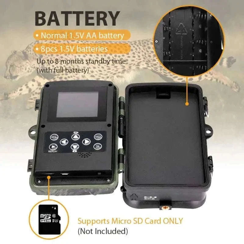 Suntekcam 20MP 1080P Trail Camera with 0.3s Trigger Time-HC-810M