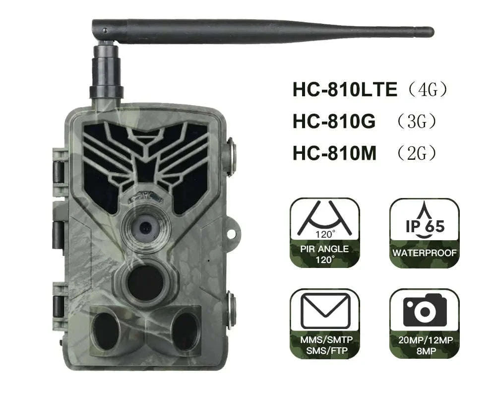 Suntekcam 20MP 1080P Trail Camera with 0.3s Trigger Time-HC-810M