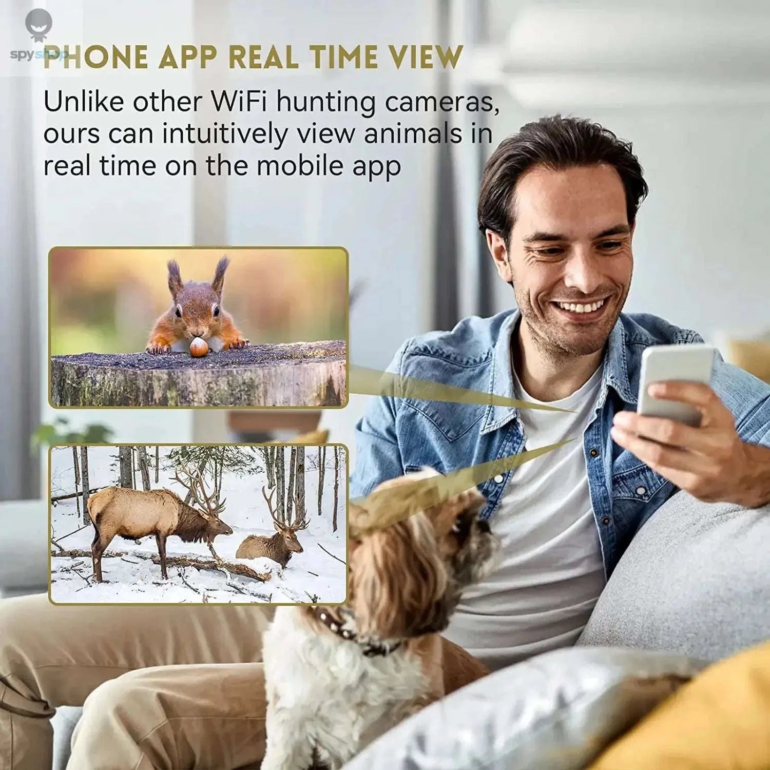 Suntekcam Hunting Trail Camera – 20MP Night Vision Wildlife Recorder-WIFI301