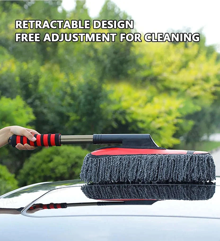 Super Absorbent Car Mop with Telescopic Handle-1pc / China Mainland