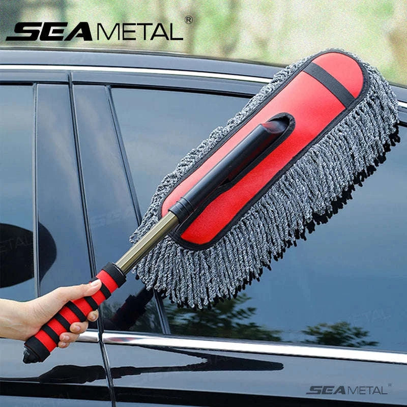 Super Absorbent Car Mop with Telescopic Handle-1pc / China Mainland