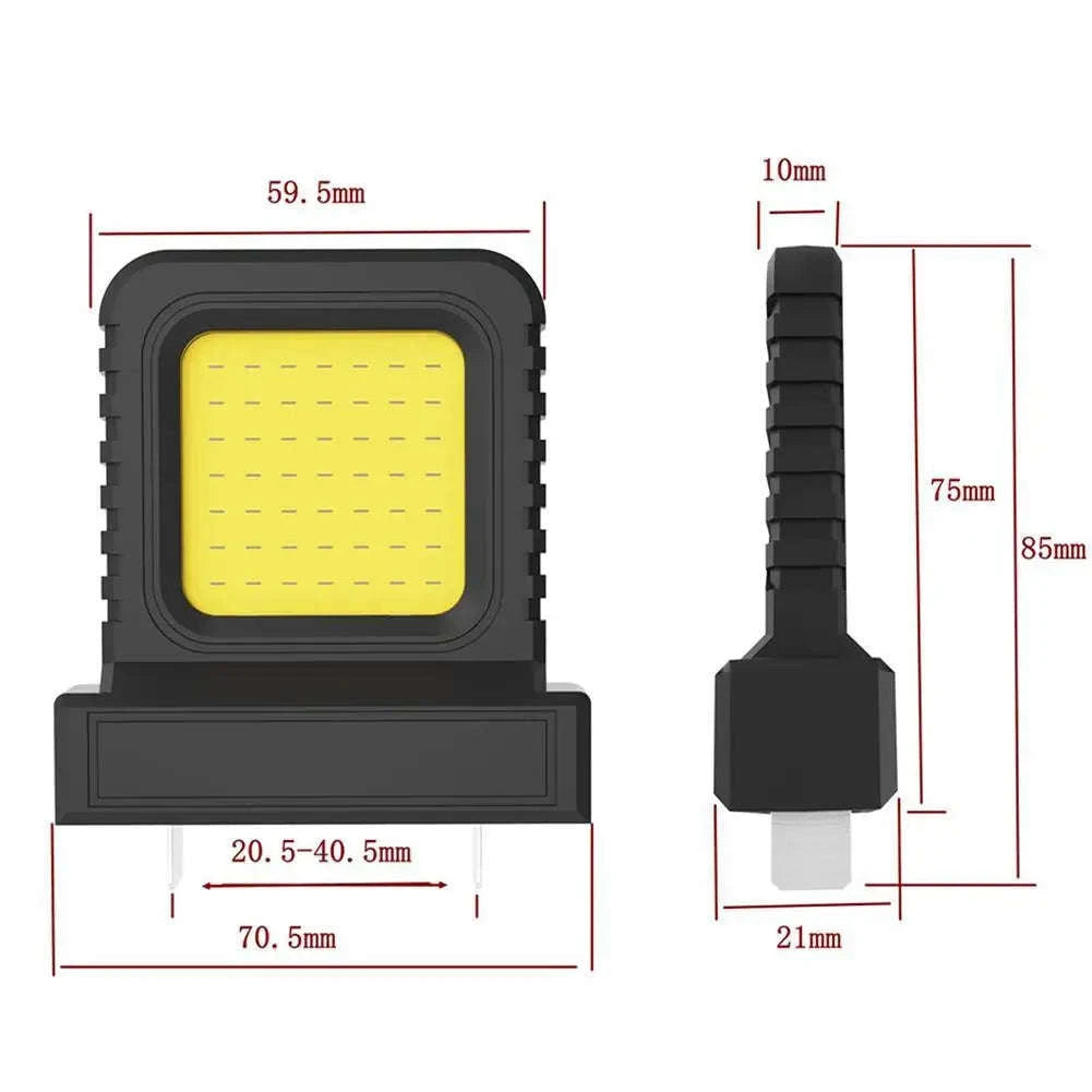 Super Bright LED Work Light for 20-21V Li-ion Battery-B 2Pcs / China Mainland