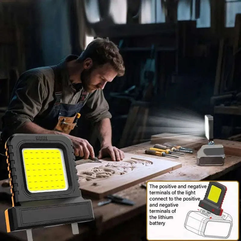 Super Bright LED Work Light for 20-21V Li-ion Battery-B 2Pcs / China Mainland