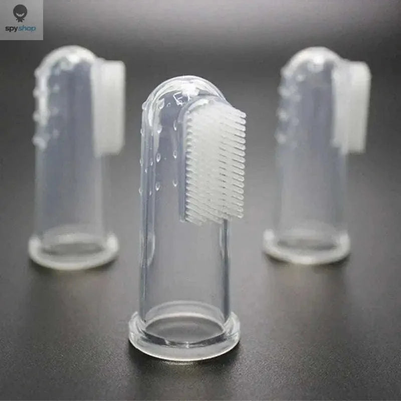 Super Soft Pet Finger Toothbrush – Gentle Cleaning for Dogs and Cats-3 colors